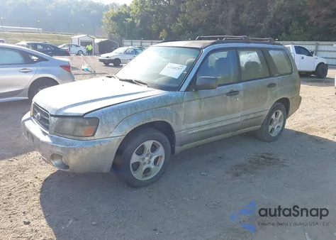 2004 Subaru Forester 2.5Xs z USA, uszkodzony, nr VIN JF1SG65664H709